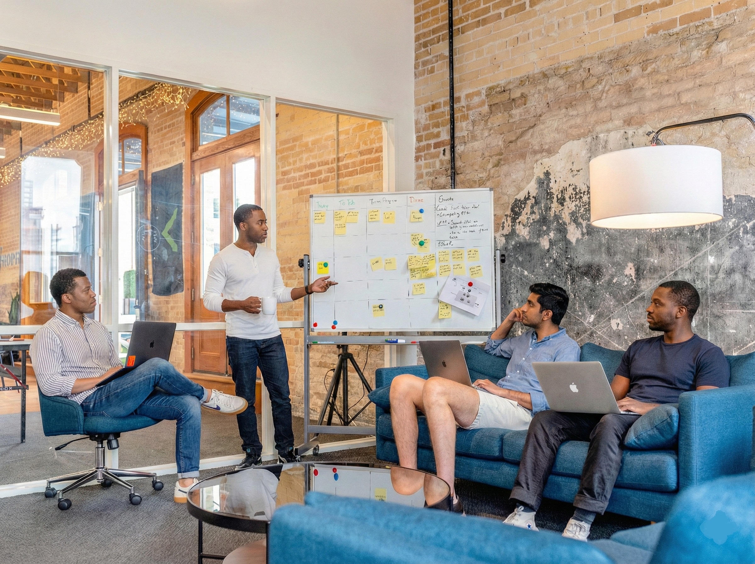 Team workshop and strategy session